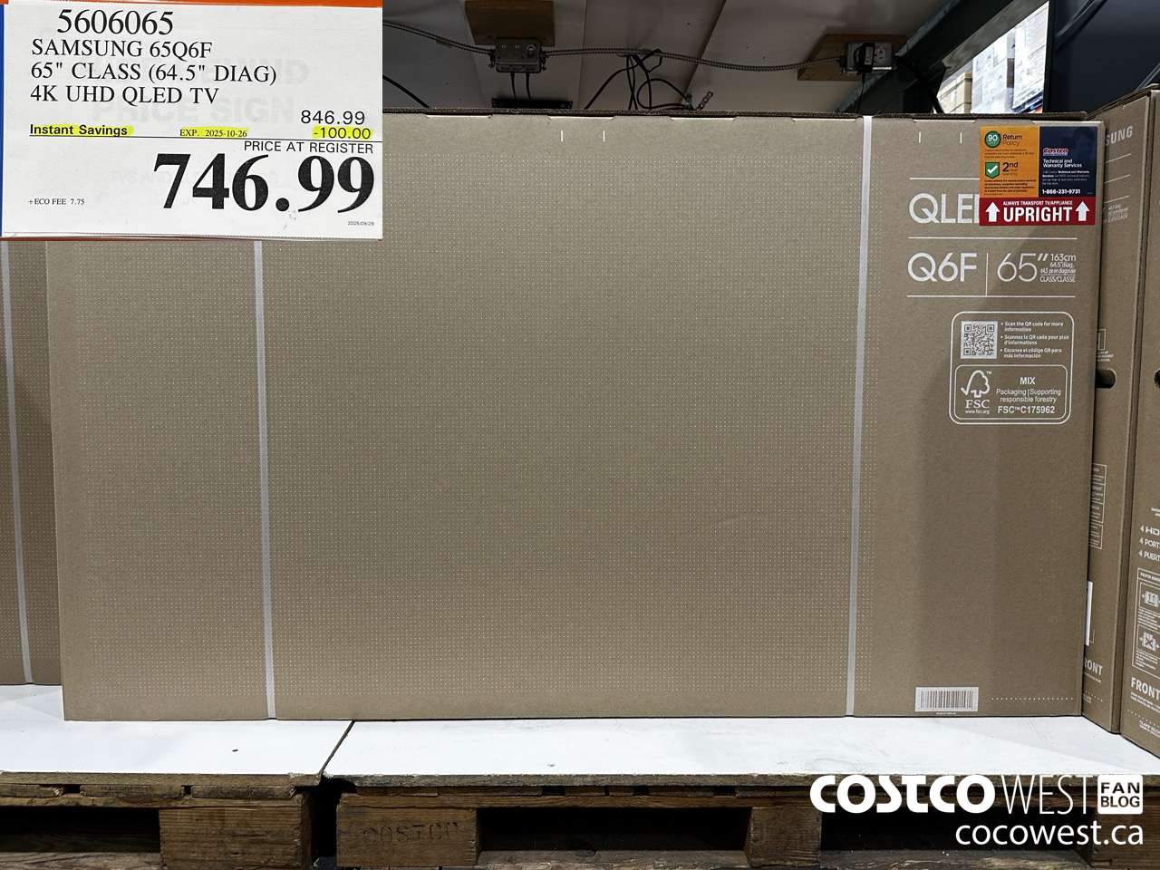 5606065 SAMSUNG 65Q6F 65