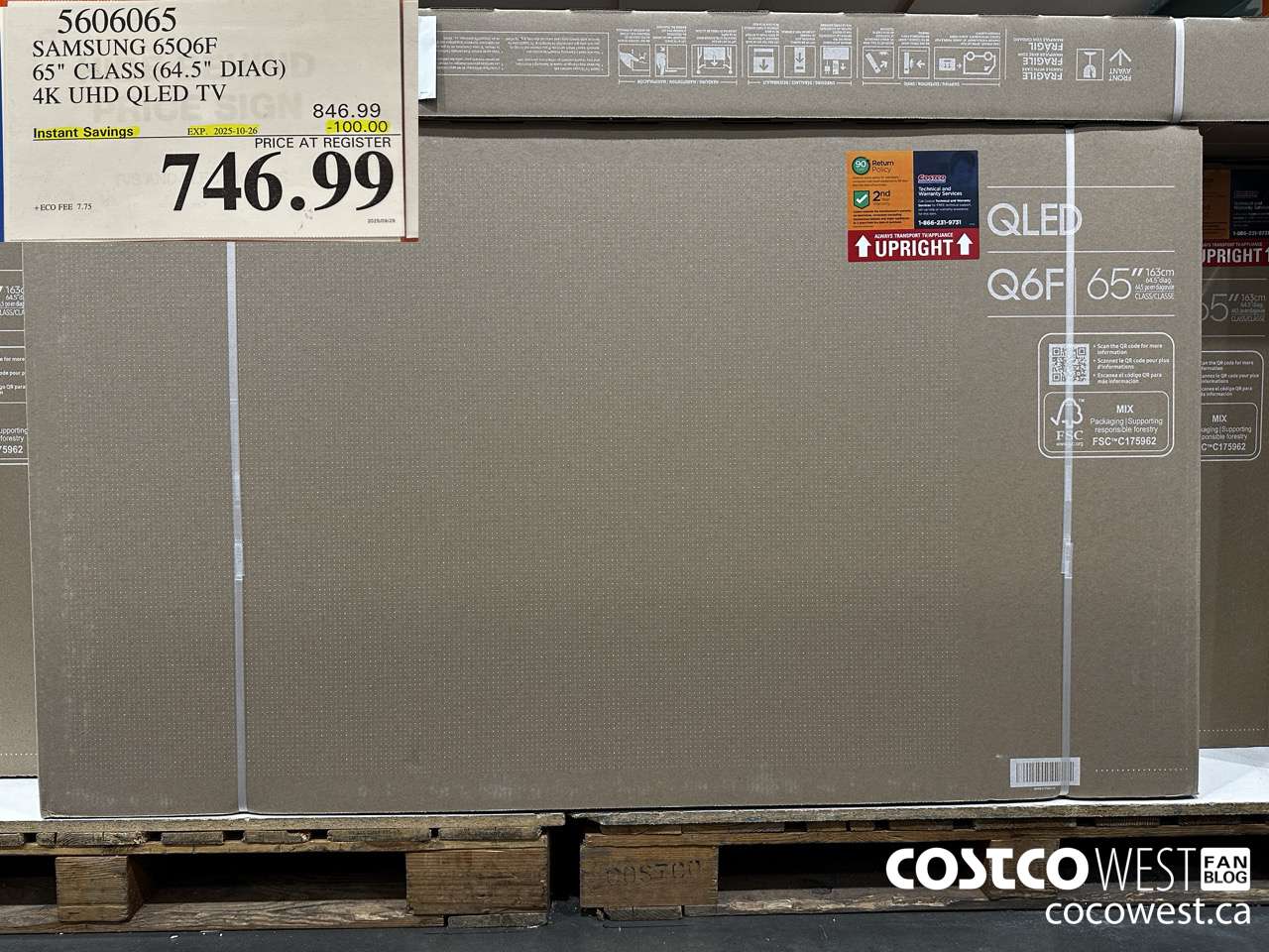 5606065 SAMSUNG 65Q6F 65