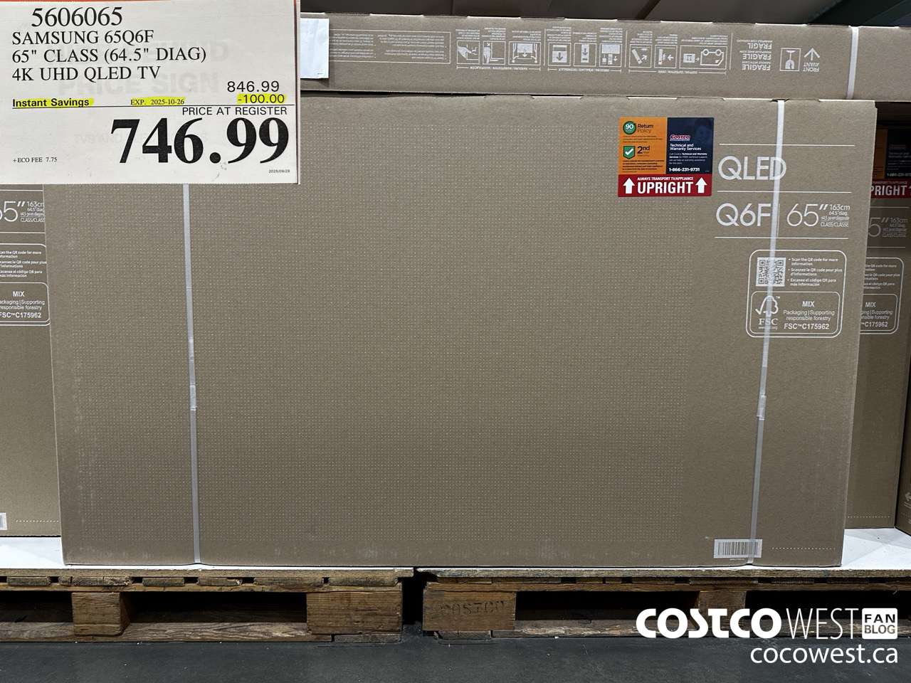 5606065 SAMSUNG 65Q6F 65