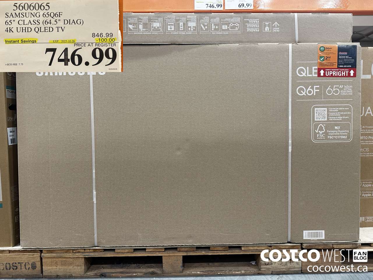 5606065 SAMSUNG 65Q6F 65