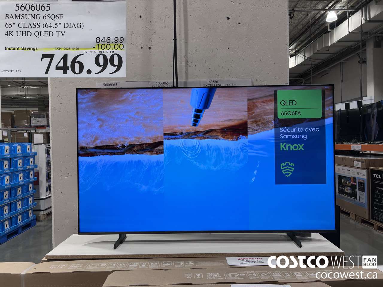 5606065 SAMSUNG 65Q6F 65