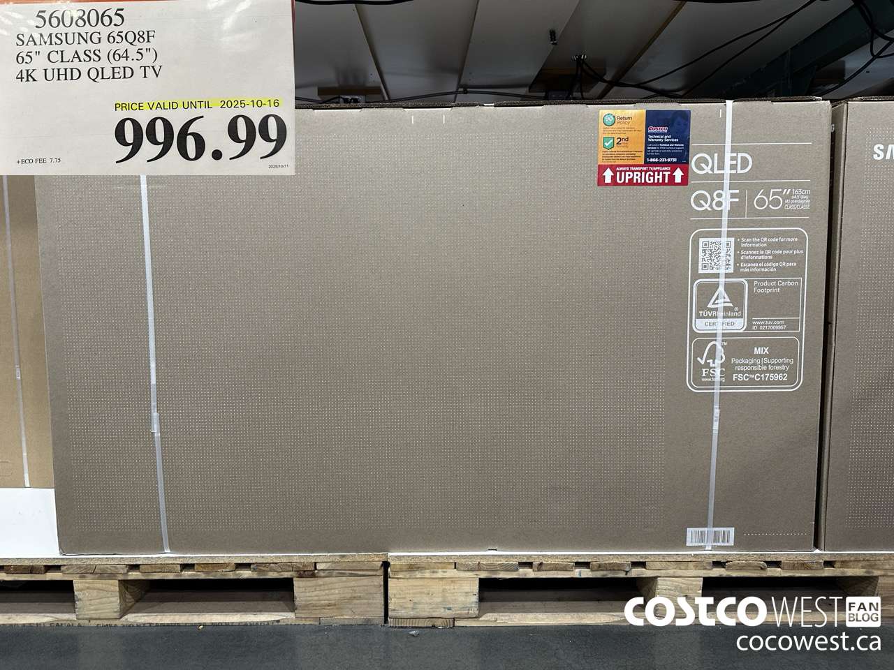 5608065 SAMSUNG 65Q8F 65