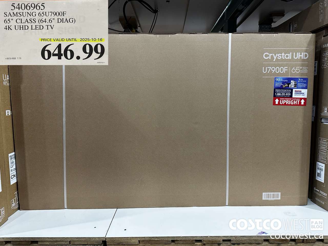 5406965 SAMSUNG 65U7900F 65