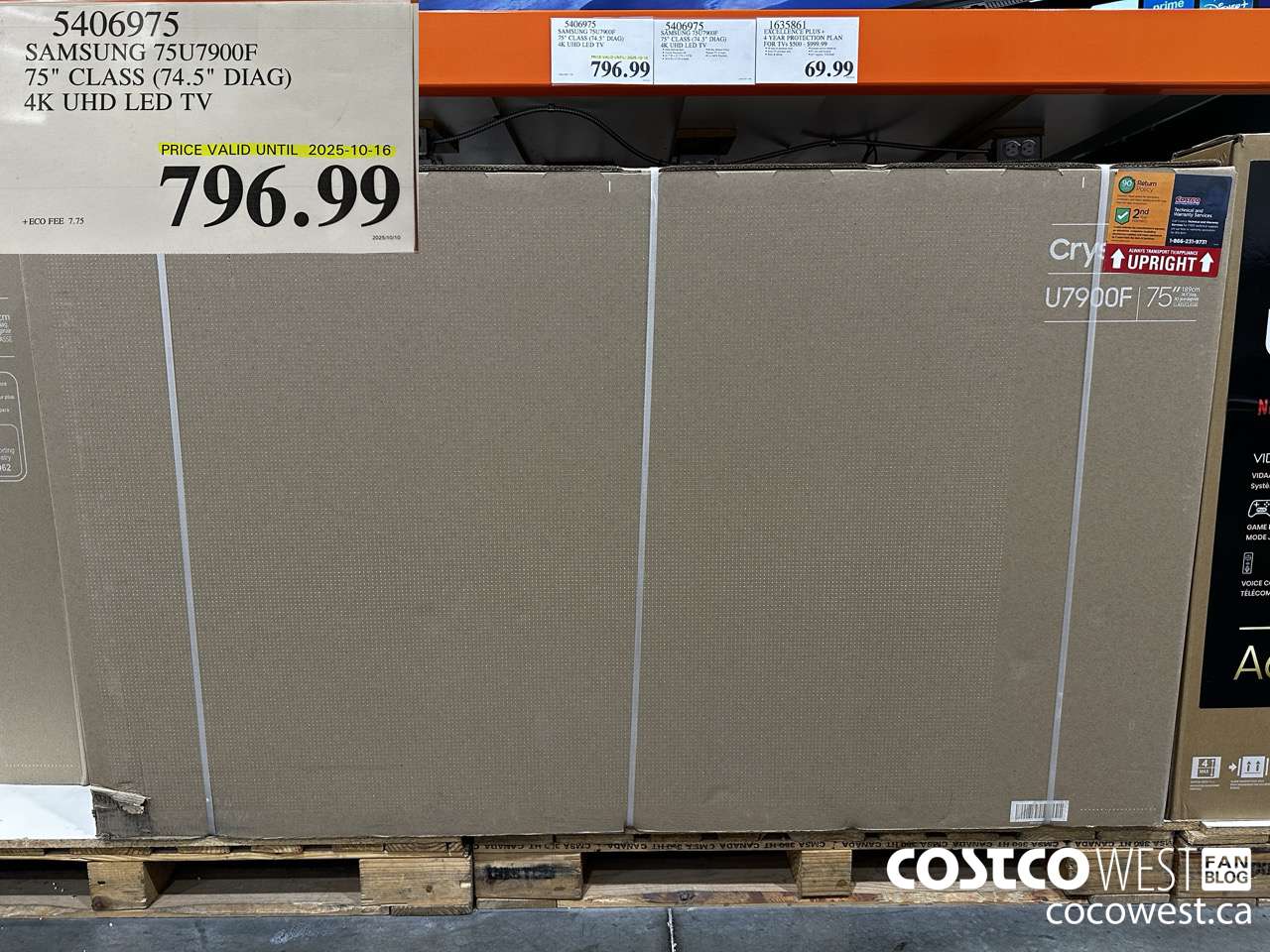 5406975 SAMSUNG 75U7900F 75
