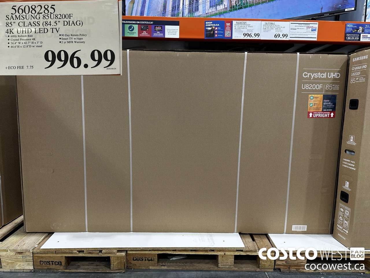 5608285 SAMSUNG 85U8200F 85