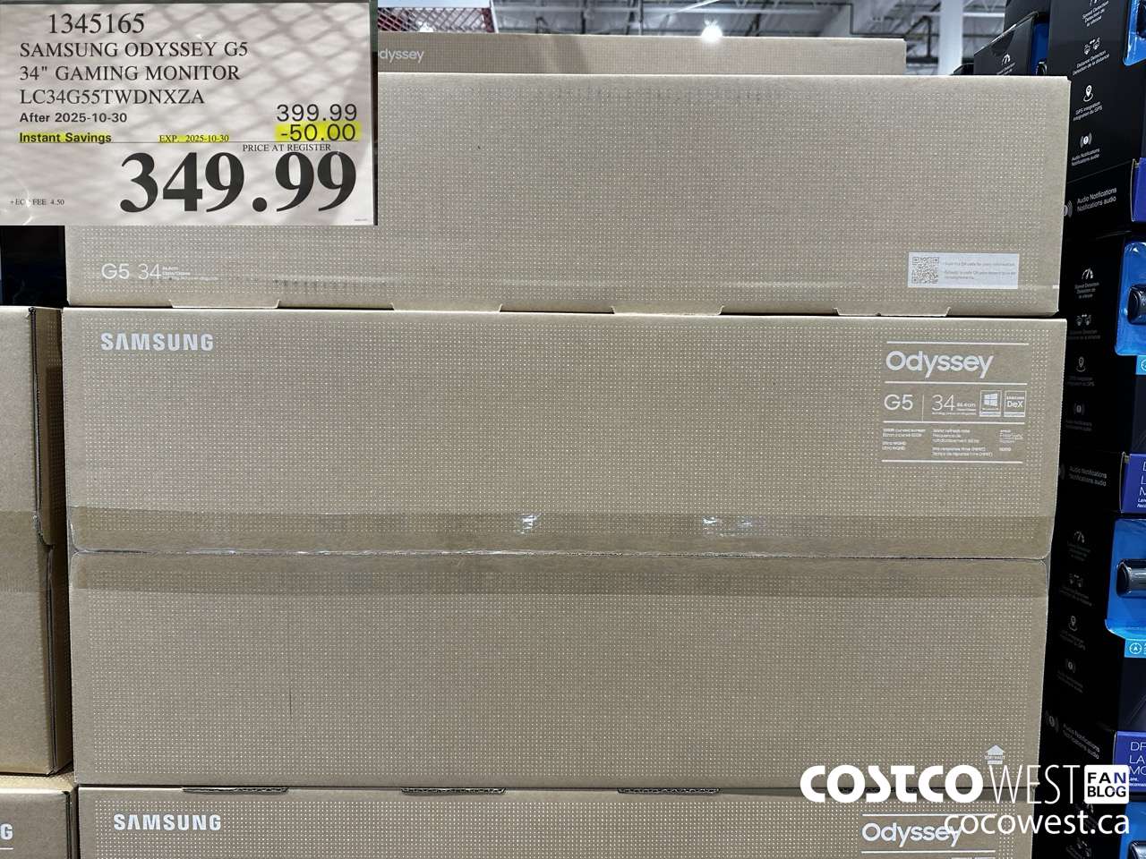 1345165 SAMSUNG ODYSSEY G5 34