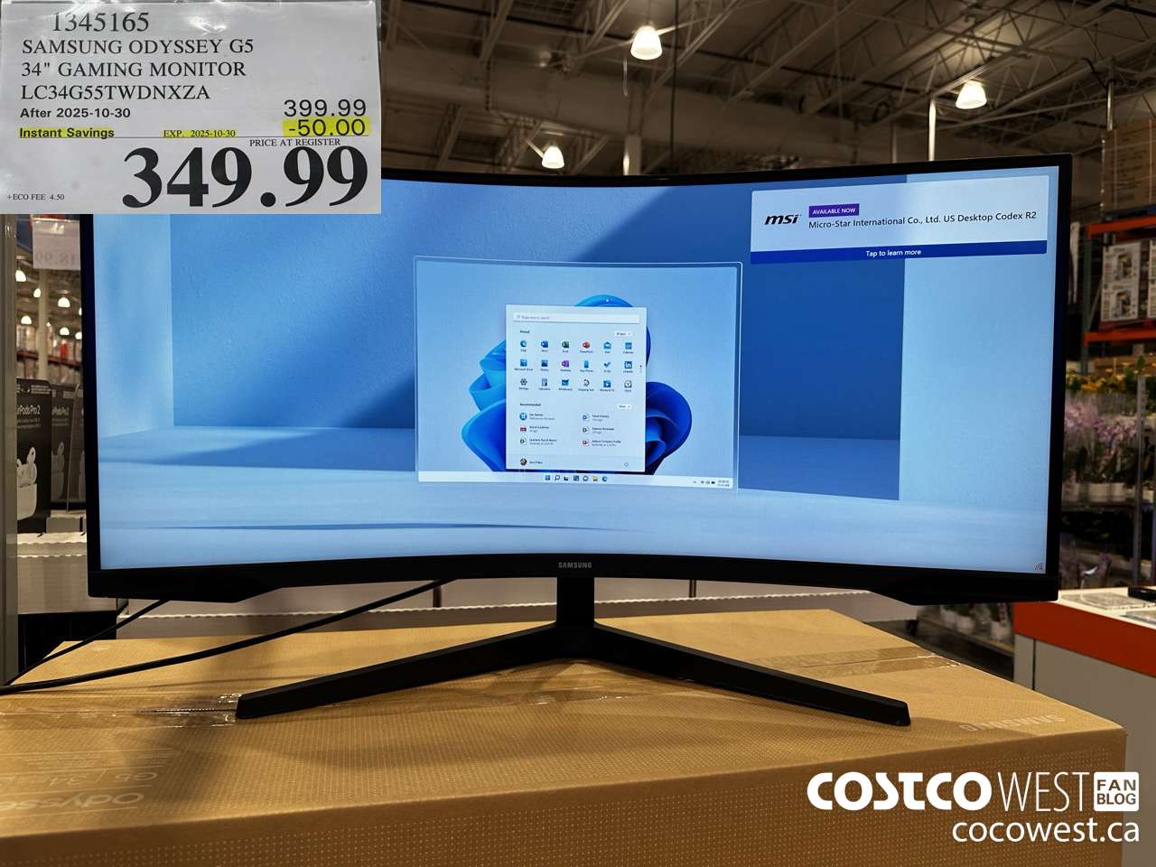 1345165 SAMSUNG ODYSSEY G5 34