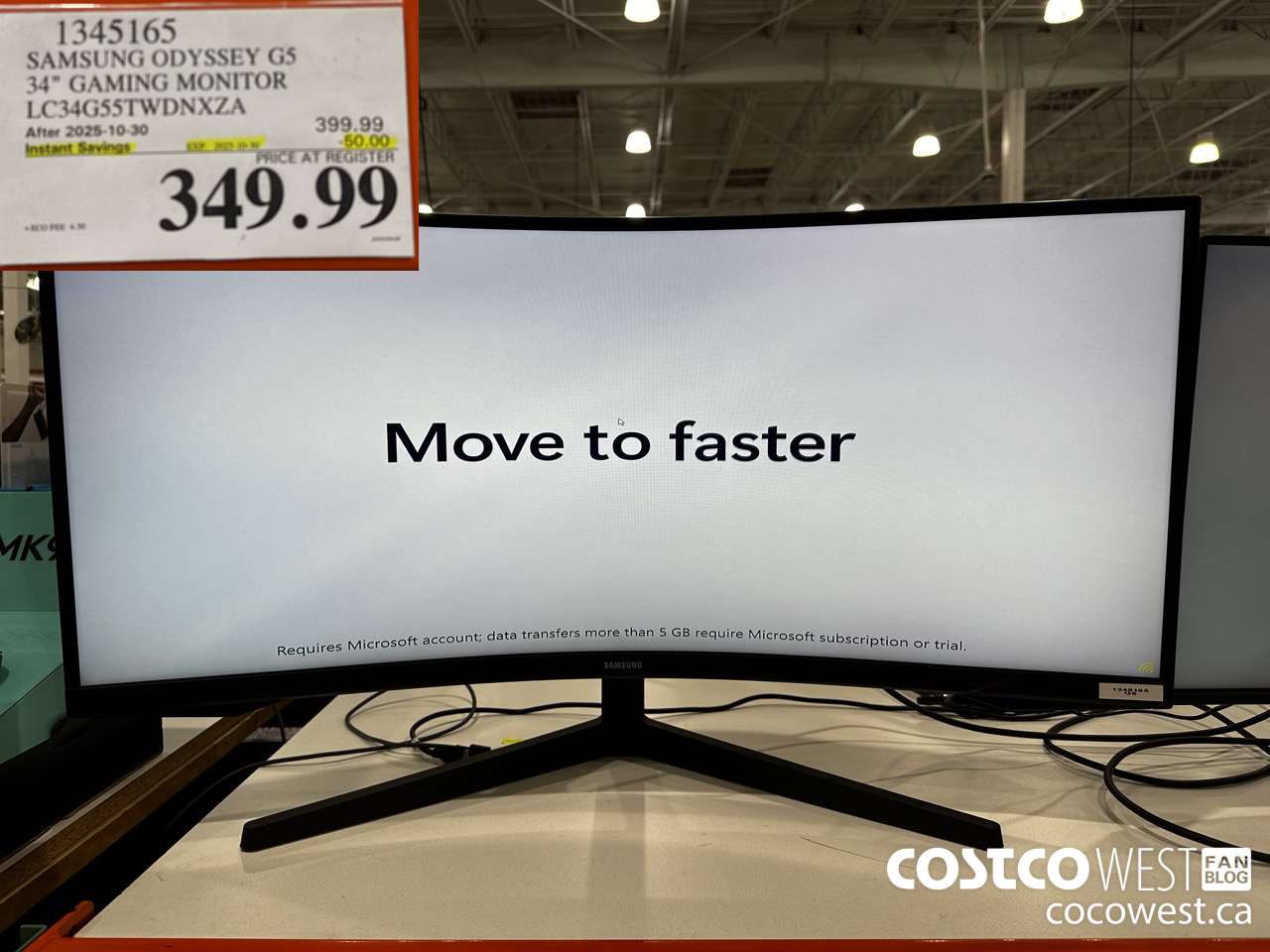 1345165 SAMSUNG ODYSSEY G5 34