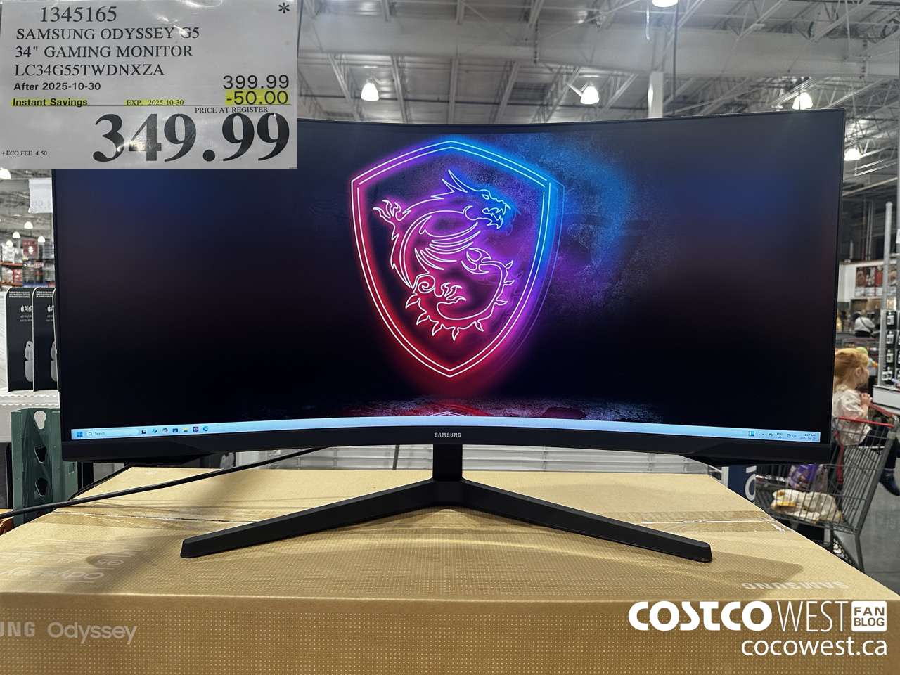 1345165 SAMSUNG ODYSSEY G5 34