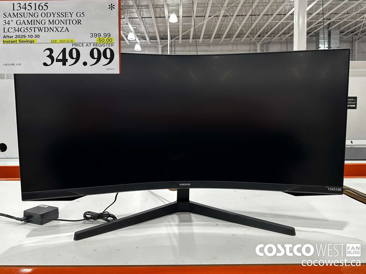 1345165 SAMSUNG ODYSSEY G5 34