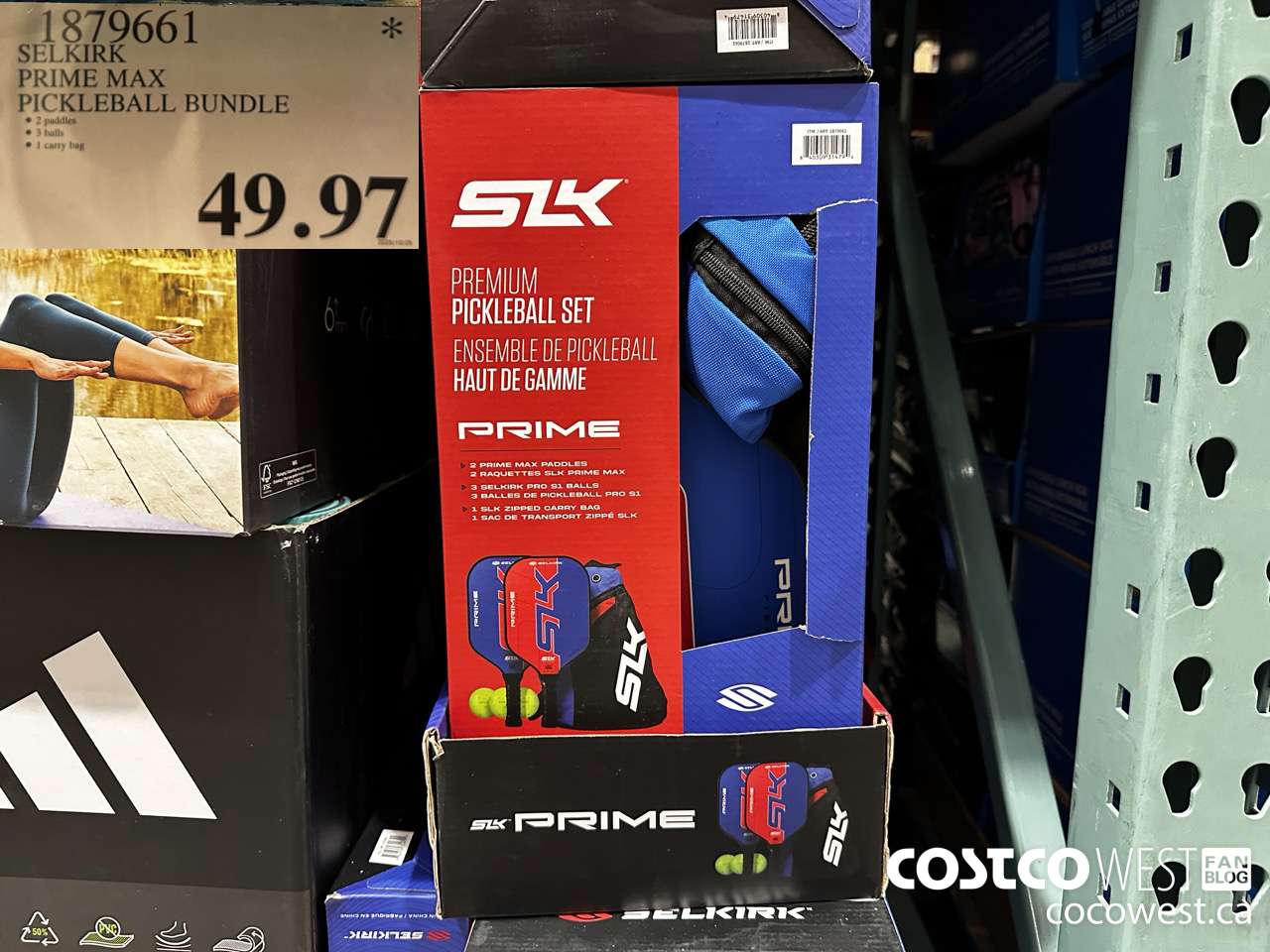 1879661 SELKIRK PRIME MAX PICKLEBALL BUNDLE $49.97