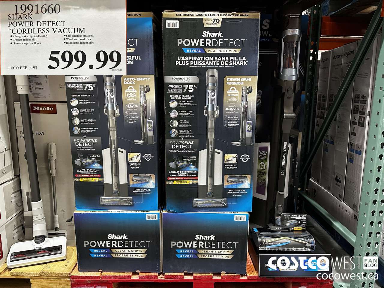 1991660 SHARK POWER DETECT CORDLESS VACUUM $599.99