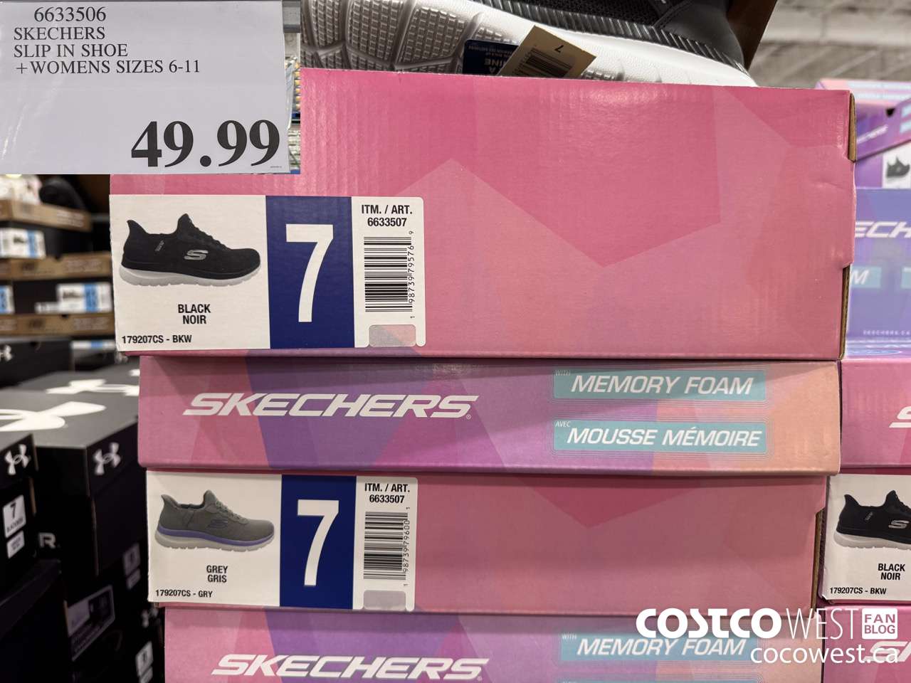6633506 SKECHERS SLIP IN SHOE WOMENS SIZES 6-11 $49.99