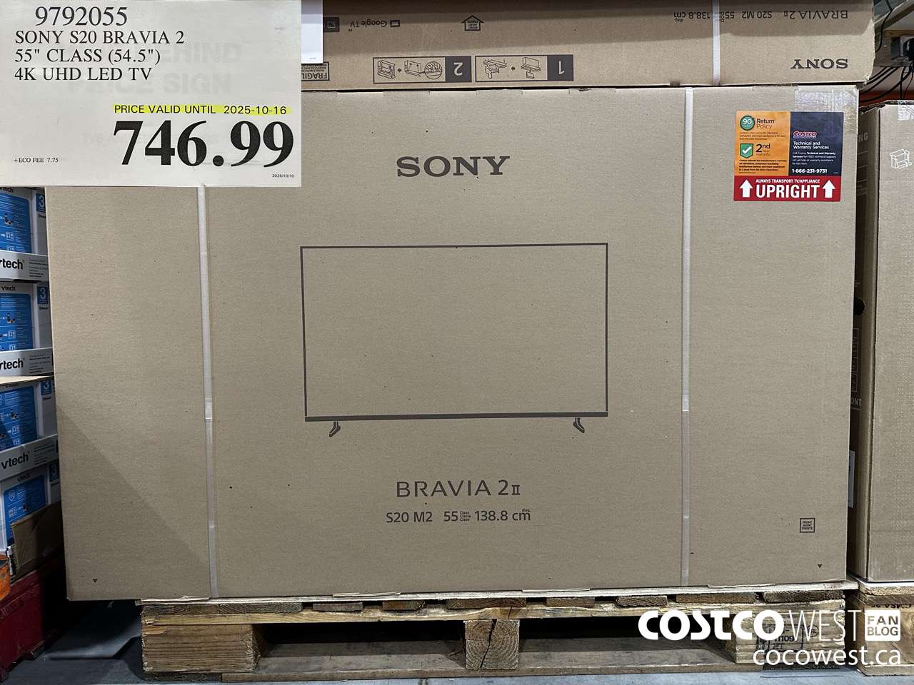 9792055 SONY S20 BRAVIA 2 55