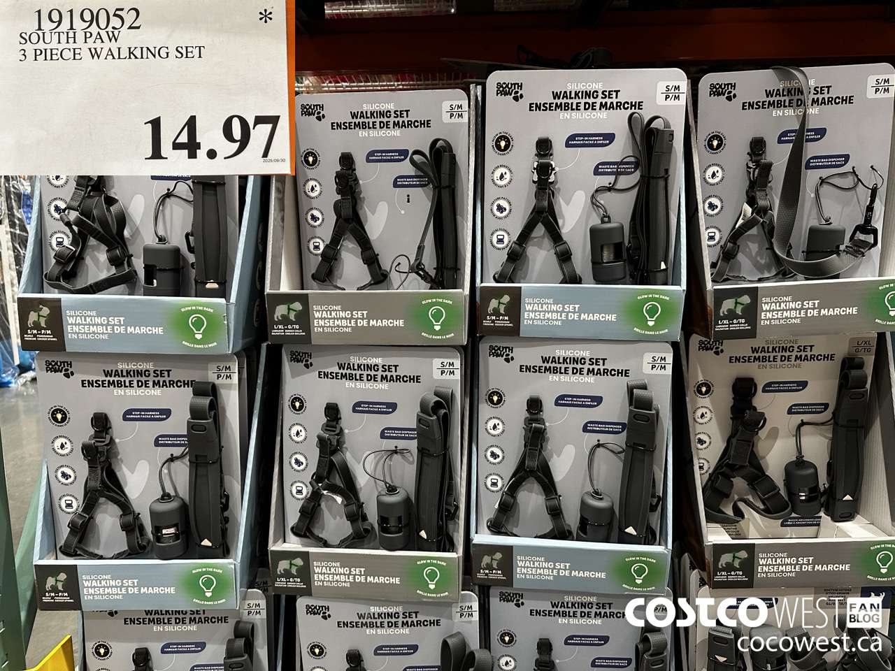 1919052 SOUTH PAW 3 PIECE WALKING SET $14.97