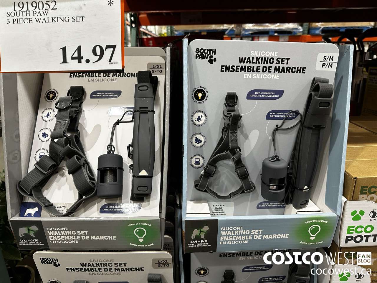 1919052 SOUTH PAW 3 PIECE WALKING SET $14.97