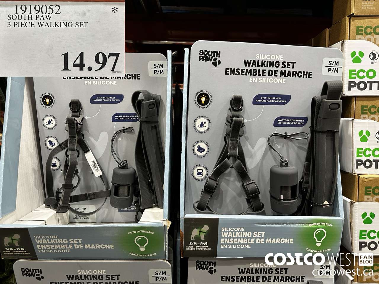 1919052 SOUTH PAW 3 PIECE WALKING SET $14.97