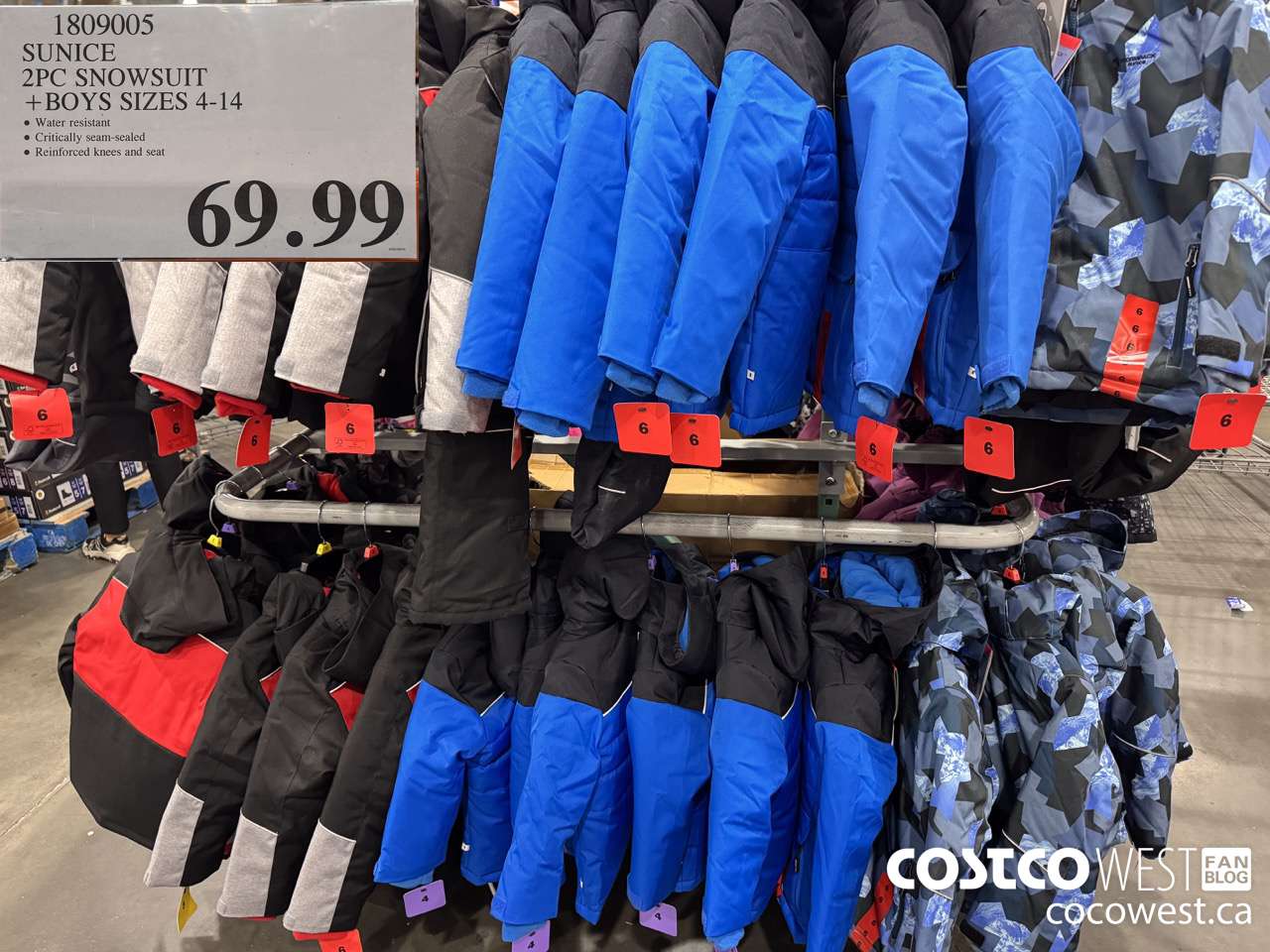 1809005 SUNICE 2PC SNOWSUIT BOYS SIZES 4-14 $69.99