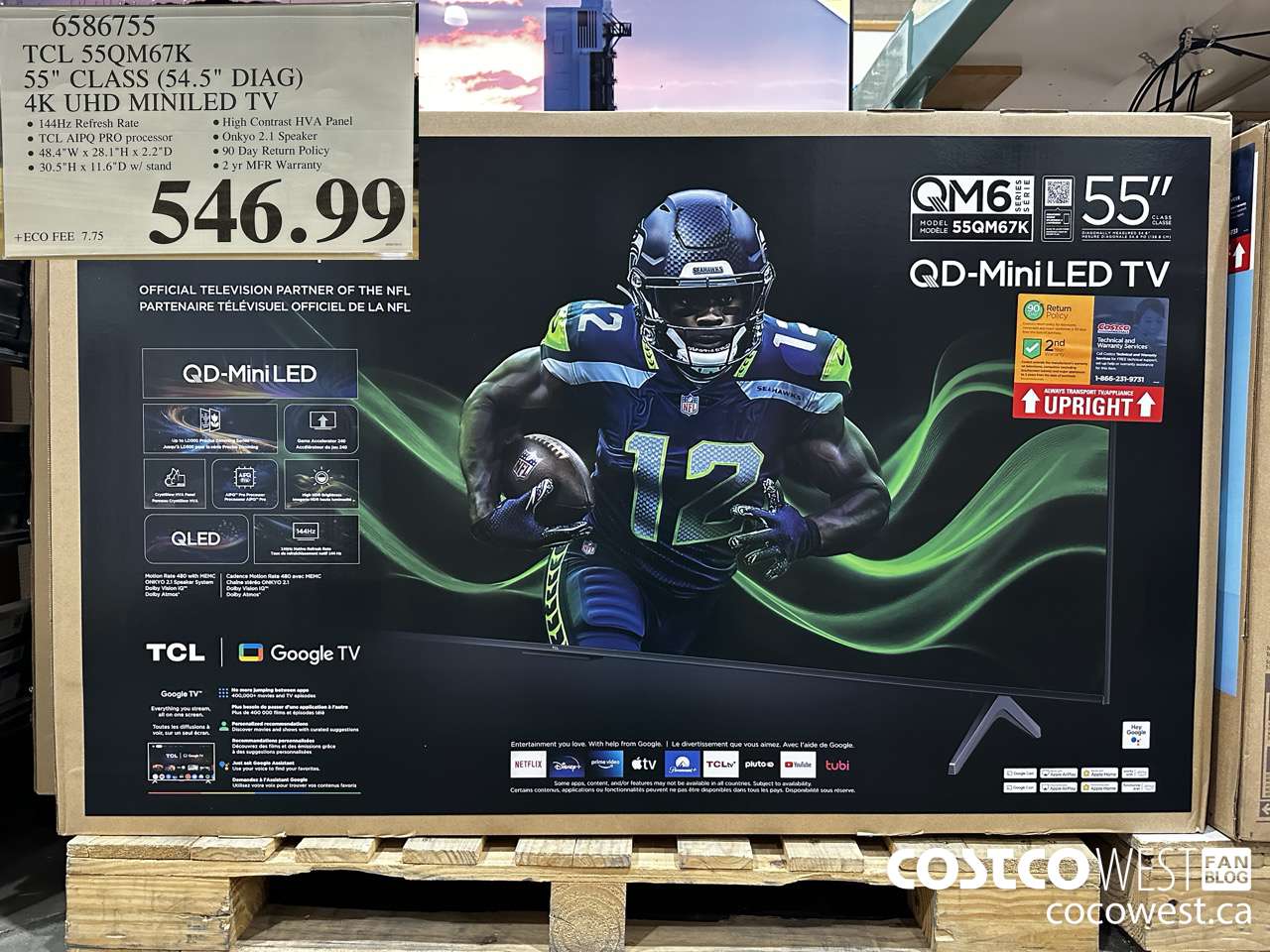 6586755 TCL 55QM67K 55