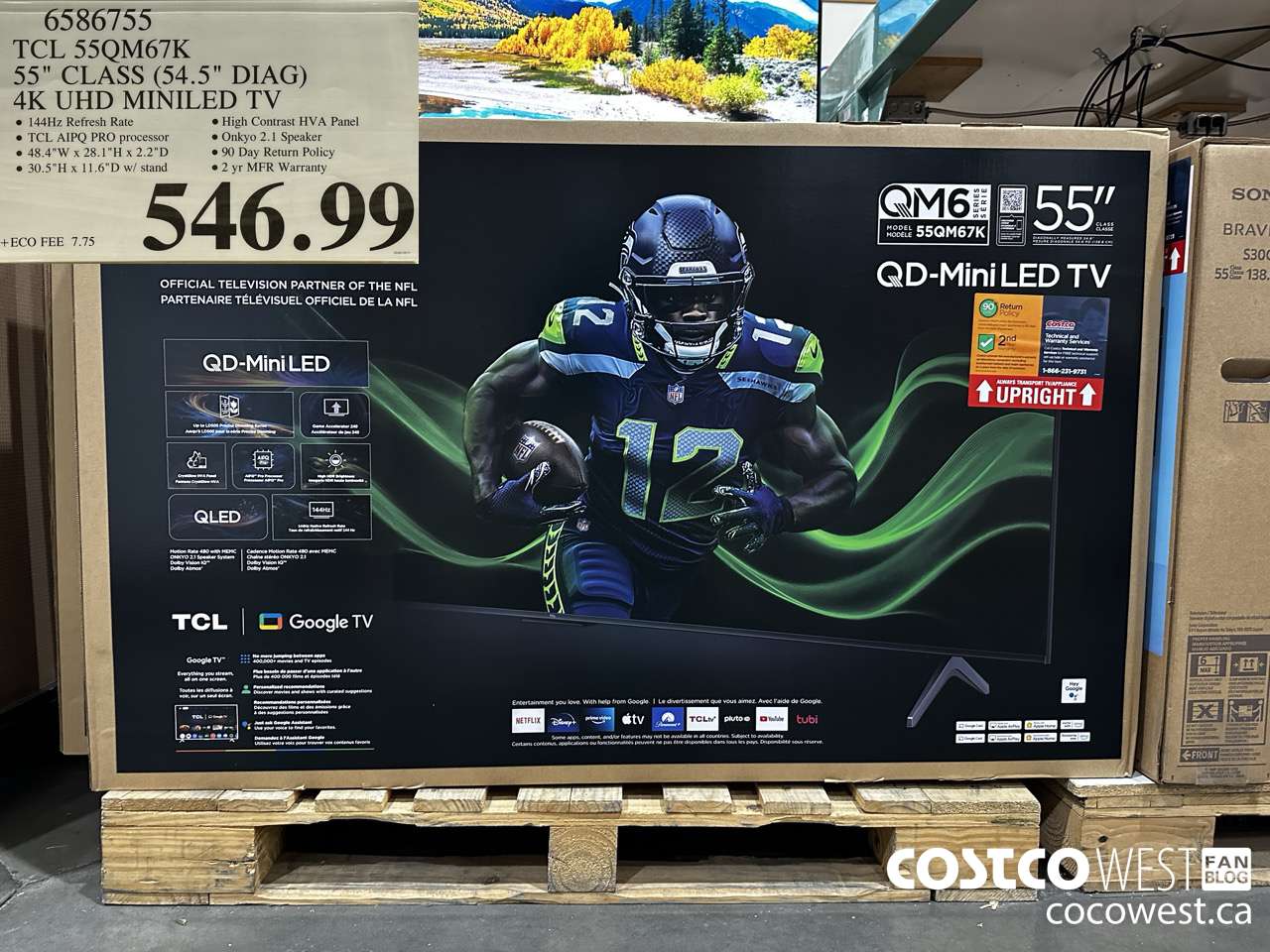 6586755 TCL 55QM67K 55