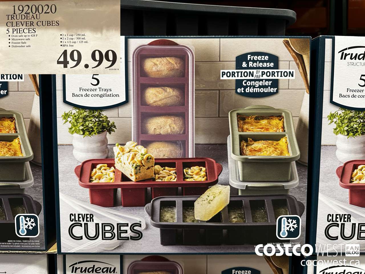 1920020 TRUDEAU CLEVER CUBES 5 PIECES $49.99