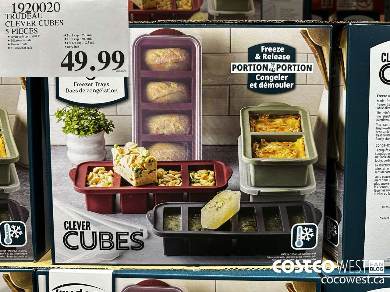 1920020 TRUDEAU CLEVER CUBES 5 PIECES $49.99