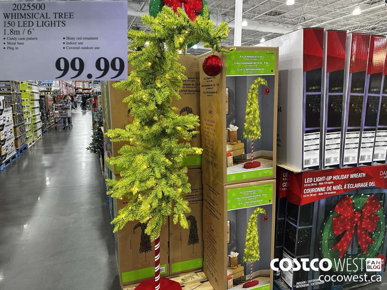 2025500 WHIMSICAL TREE 150 LED LIGHTS 1.8M/6' $99.99