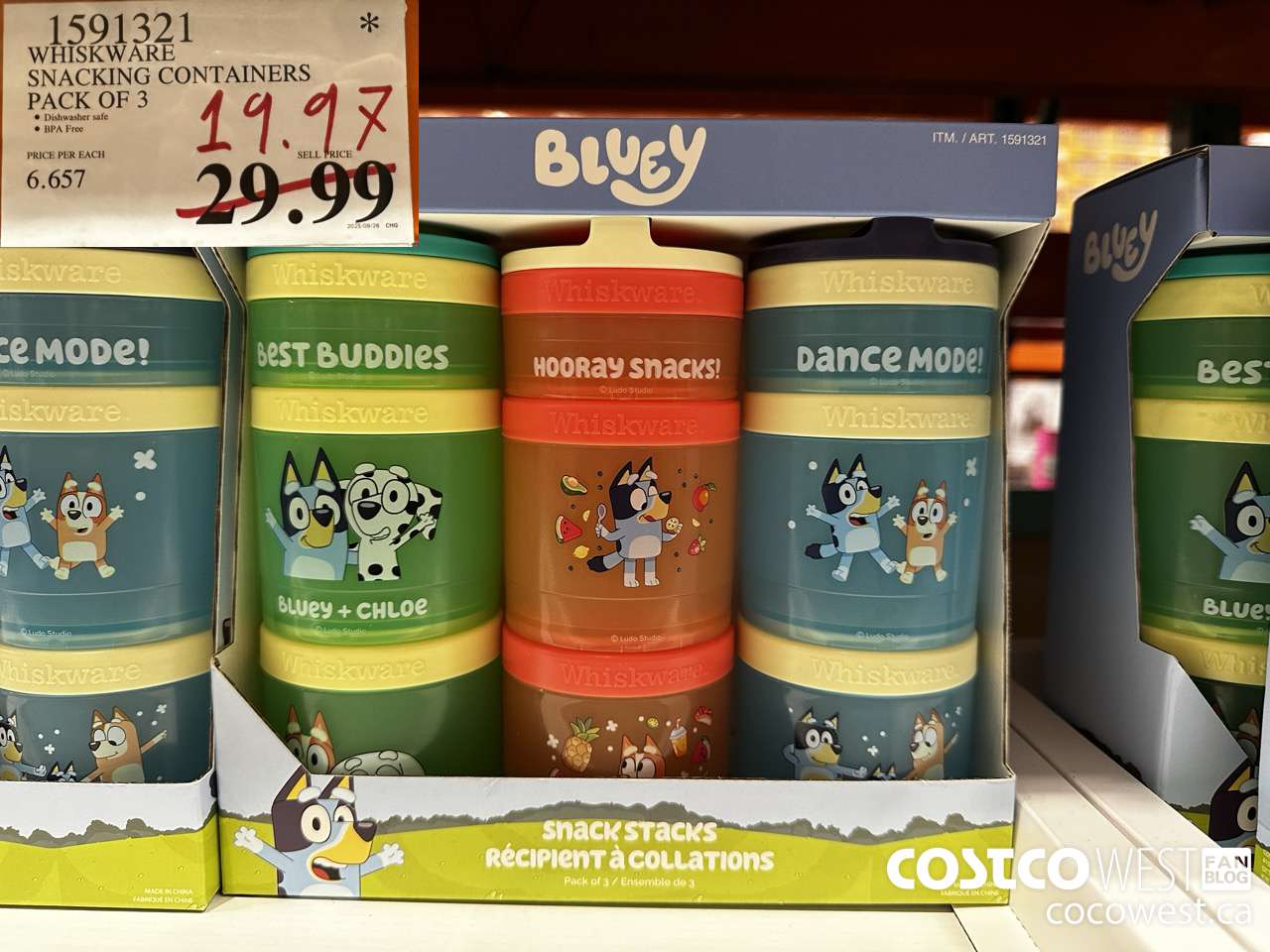 1591321 WHISKWARE SNACKING CONTAINERS PACK OF 3 $19.97