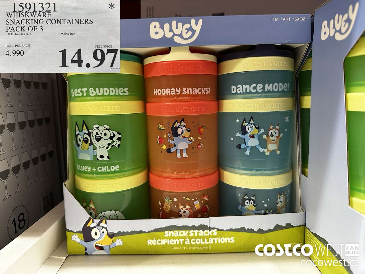 1591321 WHISKWARE SNACKING CONTAINERS PACK OF 3 $14.97