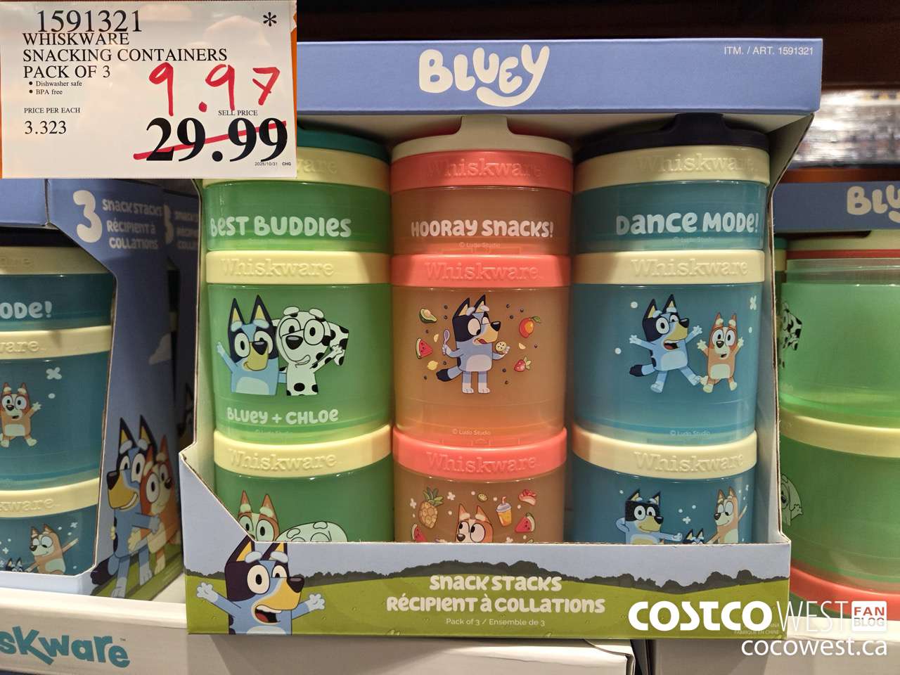 1591321 WHISKWARE SNACKING CONTAINERS PACK OF 3 $9.97