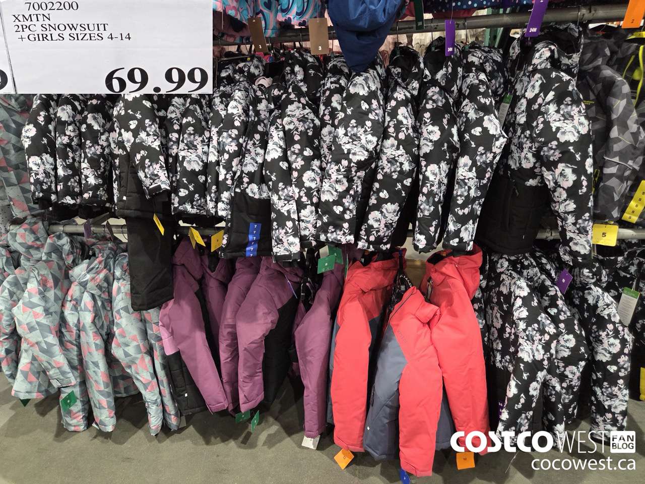 7002200 XMTN 2PC SNOWSUIT GIRLS SIZES 4-14 $69.99
