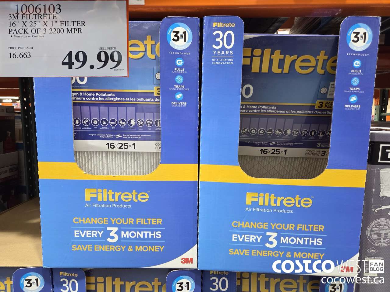 1006103 3M FILTRETE 16