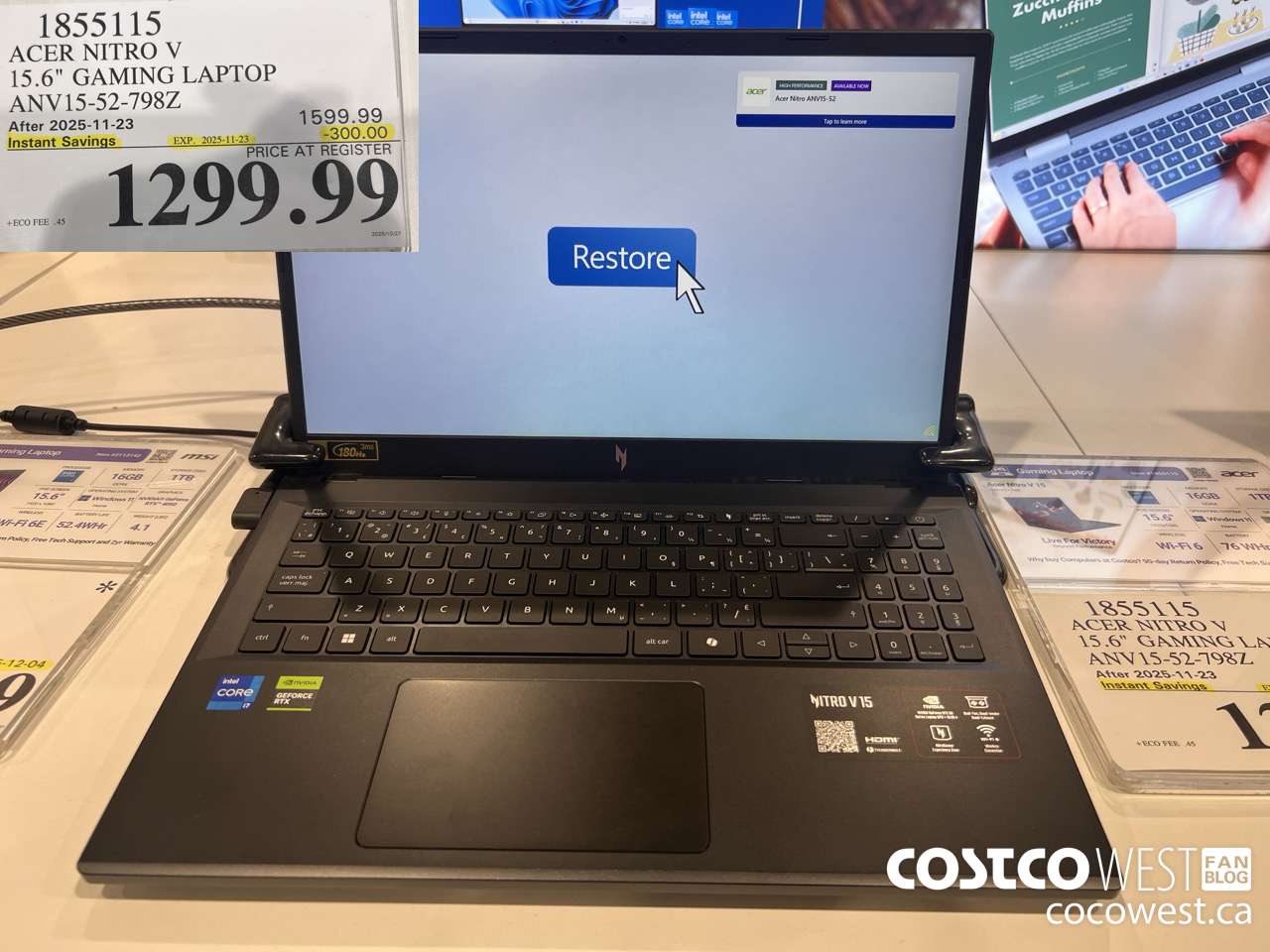 1855115 ACER NITRO V 15.6