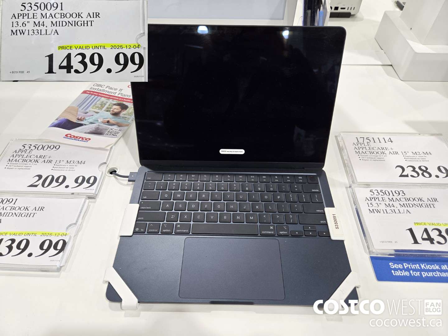 5350091 APPLE MACBOOK AIR 13.6