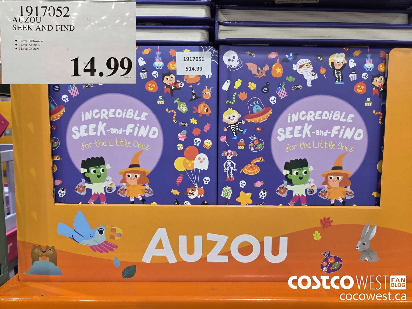 1917052 AUZOU SEEK AND FIND $14.99