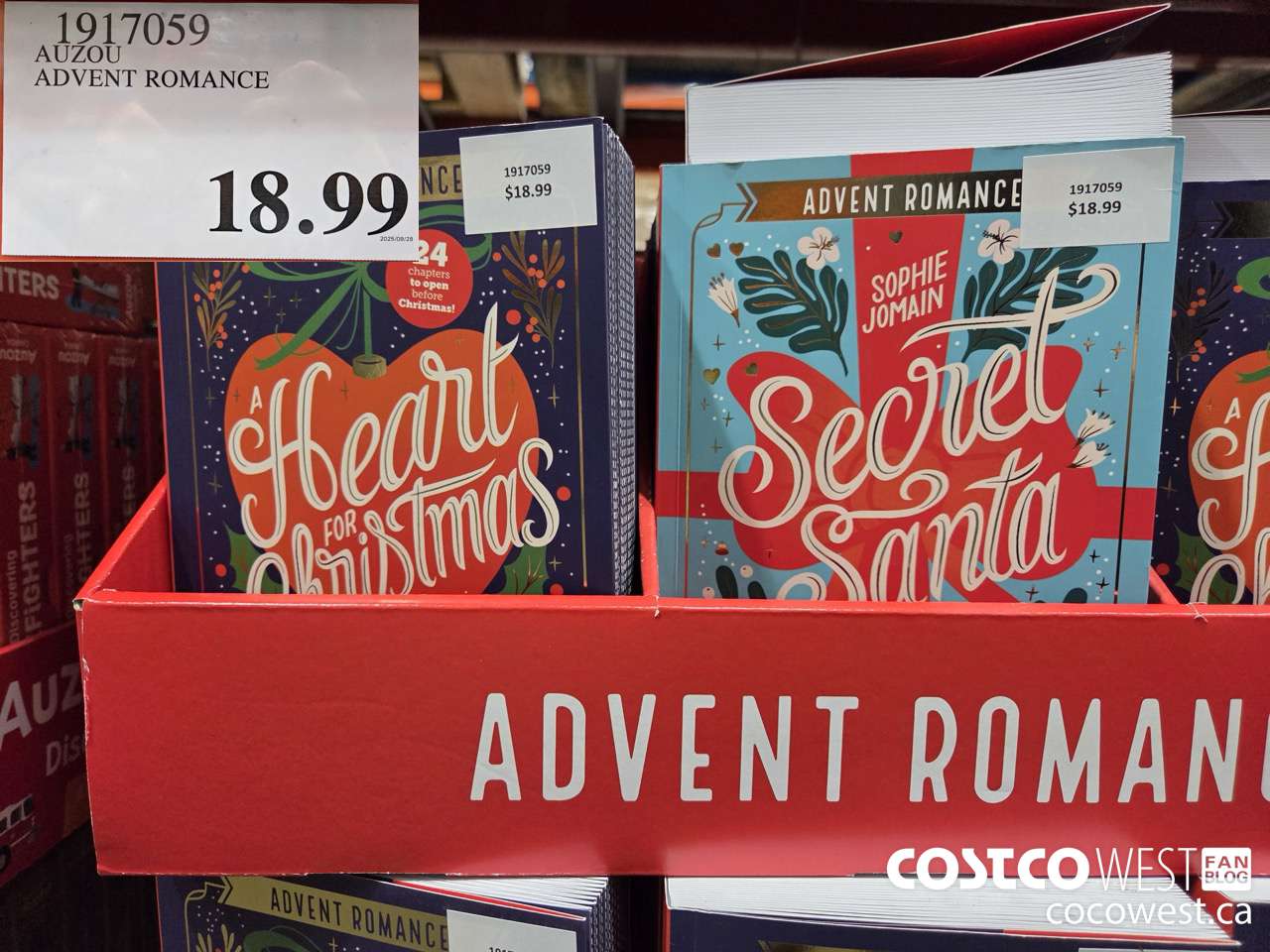 1917059 AZOU ADVENT ROMANCE $18.99