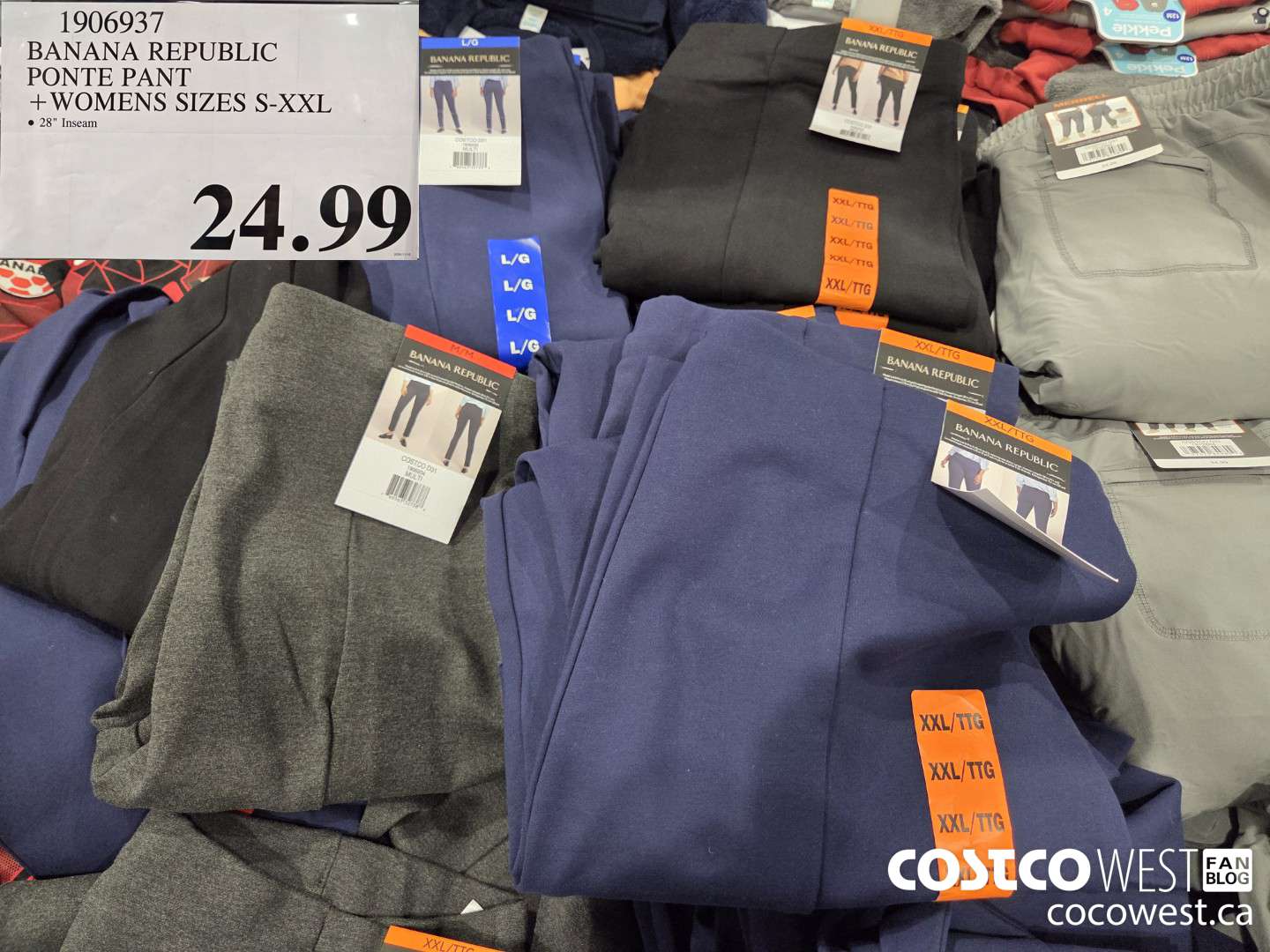 1906937 BANANA REPUBLIC PONTE PANT WOMENS SIZES S-XXL $24.99