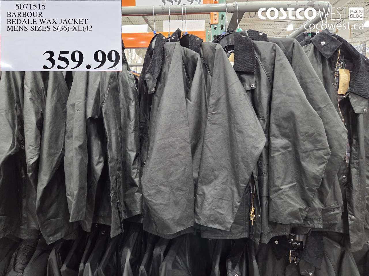 5071515 BARBOUR BEDALE WAX JACKET MENS SIZES S(36)-XL(42)  $359.99