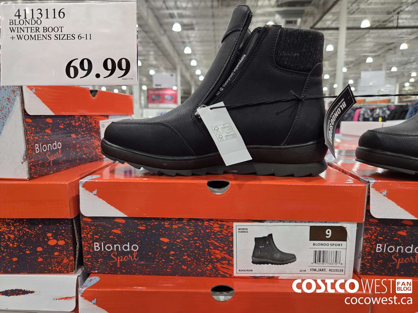 4113116 BLONDO WINTER BOOT WOMENS SIZES 6-11 $69.99