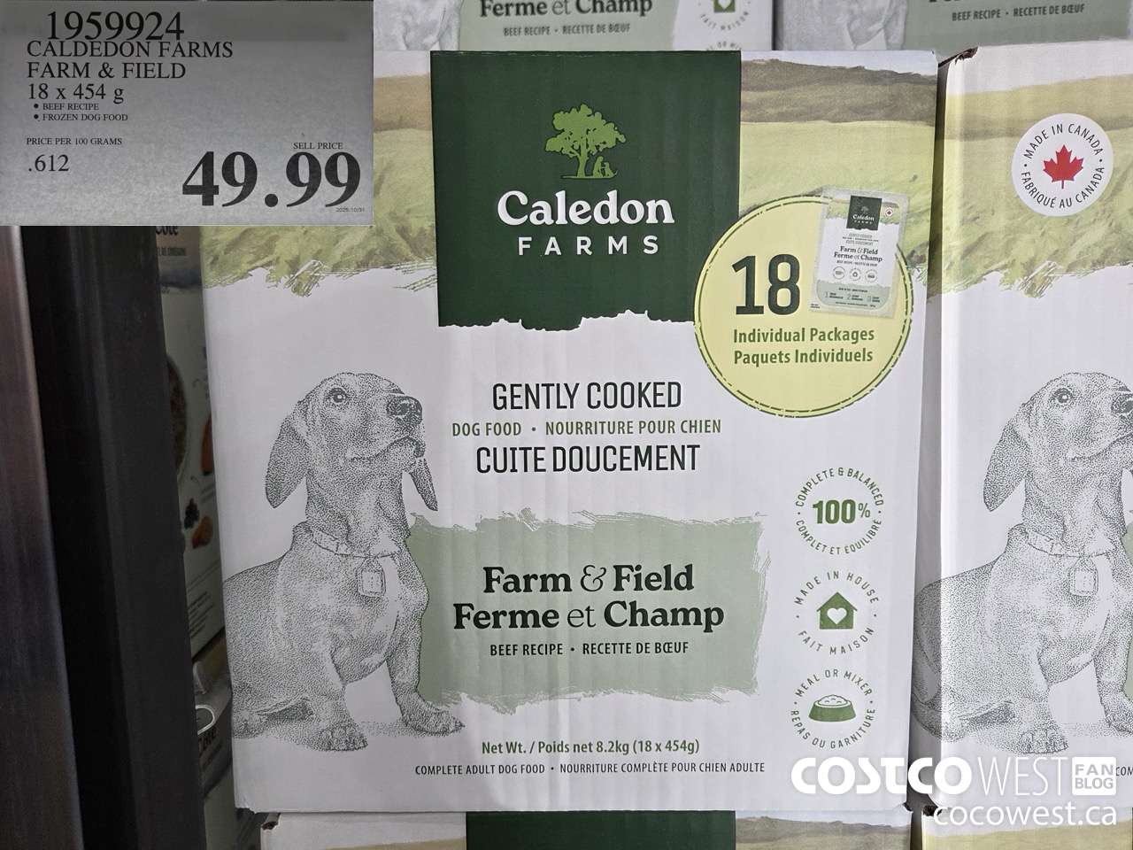 1959924 CALEDON FARMS FARM & FIELD 18 X 454G $49.99