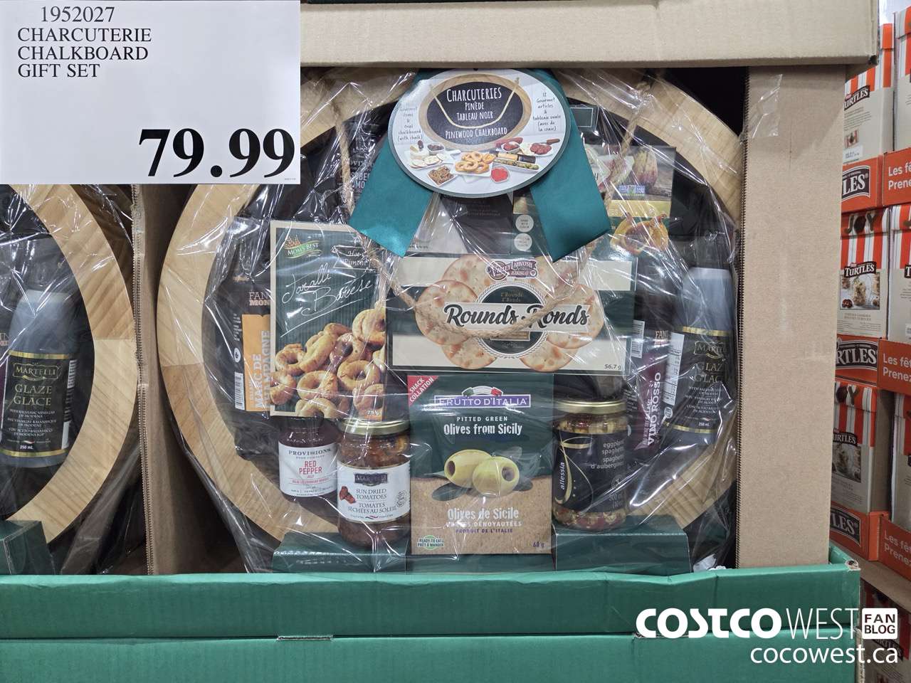 1952027 CHARCUTERIE CHALKBOARD GIFT SET $79.99