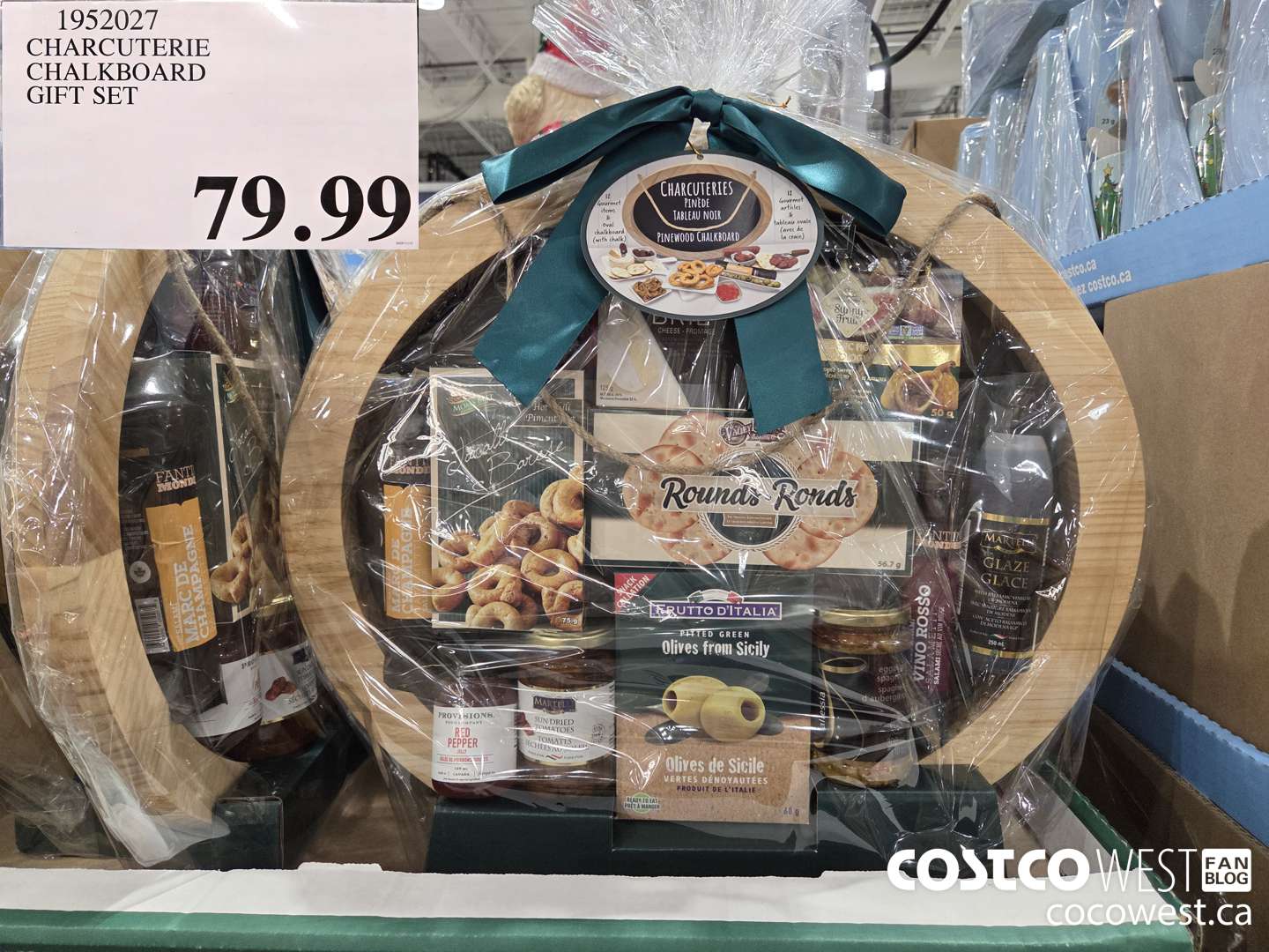 1952027 CHARCUTERIE CHALKBOARD GIFT SET $79.99