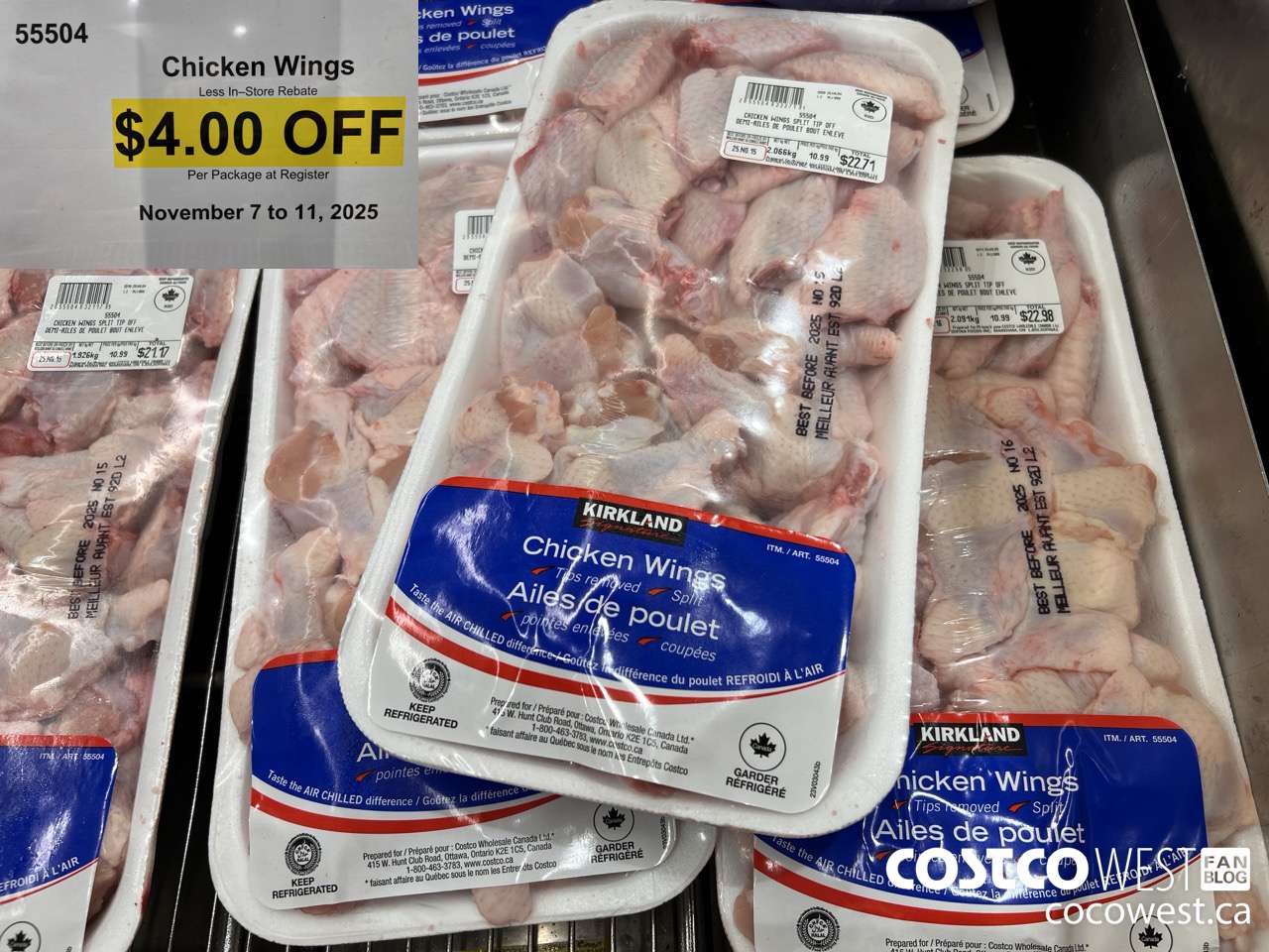 55504 CHICKEN WINGS ($4.00 INSTANT SAVINGS EXPIRES ON 2025-11-11)