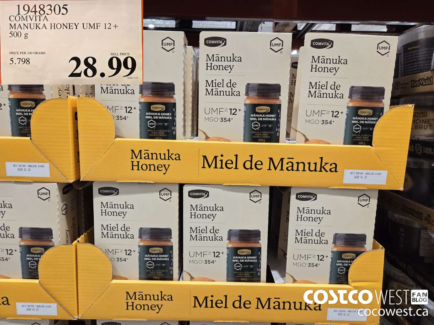 1948305 COMVITA MANUKA HONEY UMF 12+ 500 g $28.99