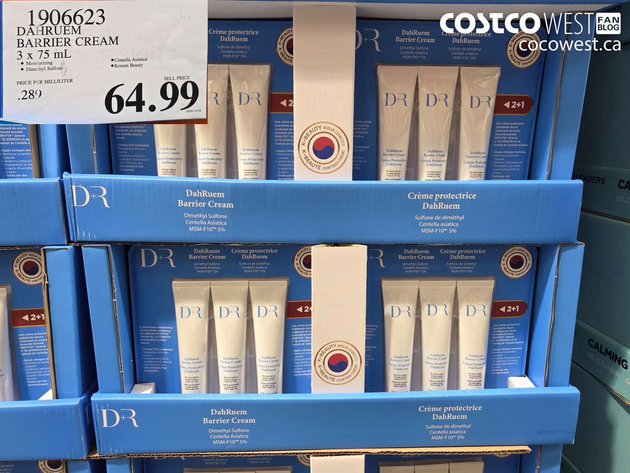 1906623 DAHRUEM BARRIER CREAM 3 X 75ML $64.99