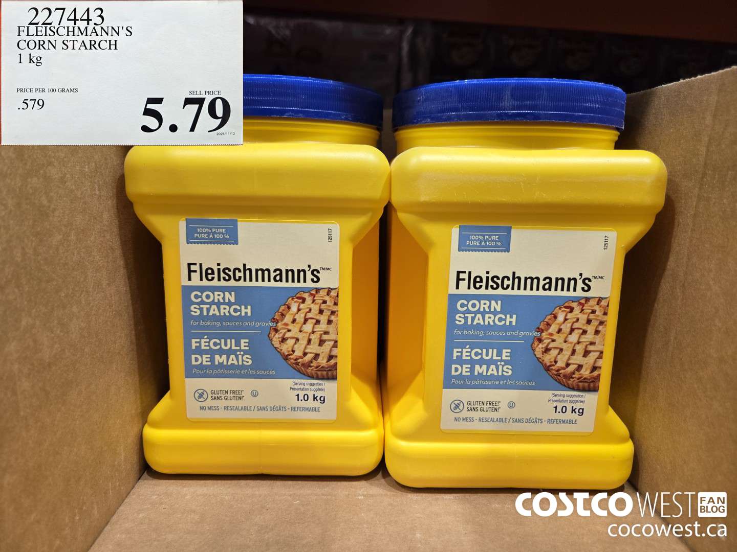 227443 FLEISCHMANN'S CORN STARCH 1 kg $5.79