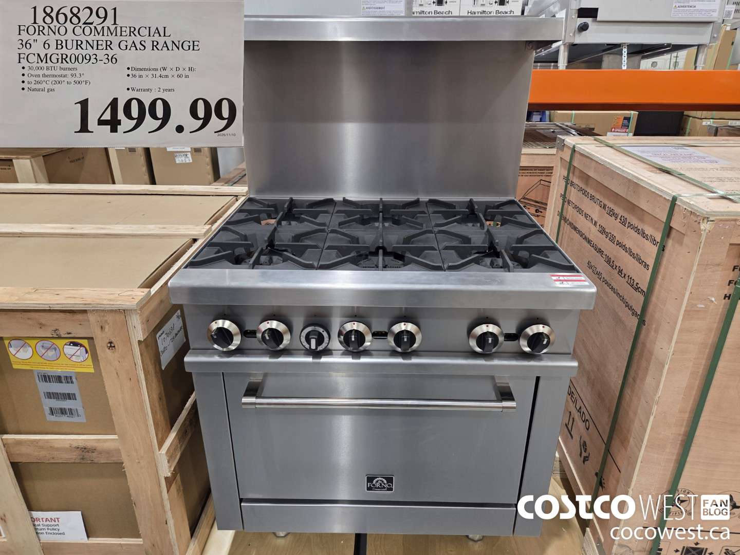 1868291 FORNO COMMERCIAL 36