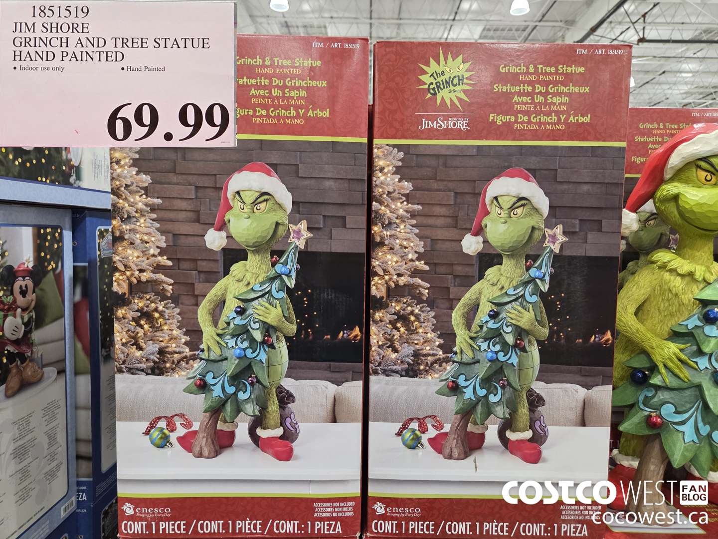 1851519 GRINCH STEALING TREE STATUE BY JIM SHORE $69.99