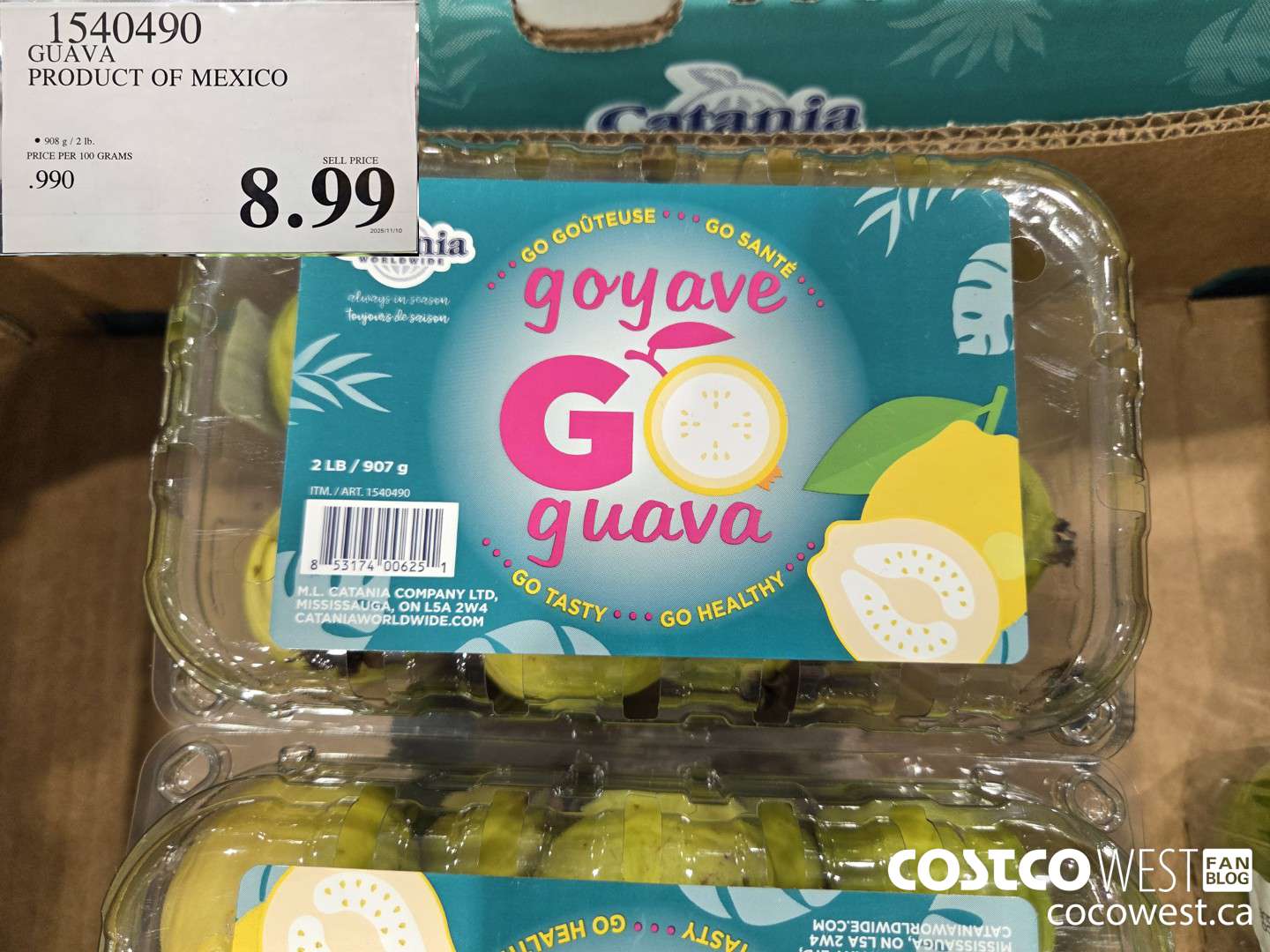 1540490 GUAVA PRODUCT OF MEXICO $8.99