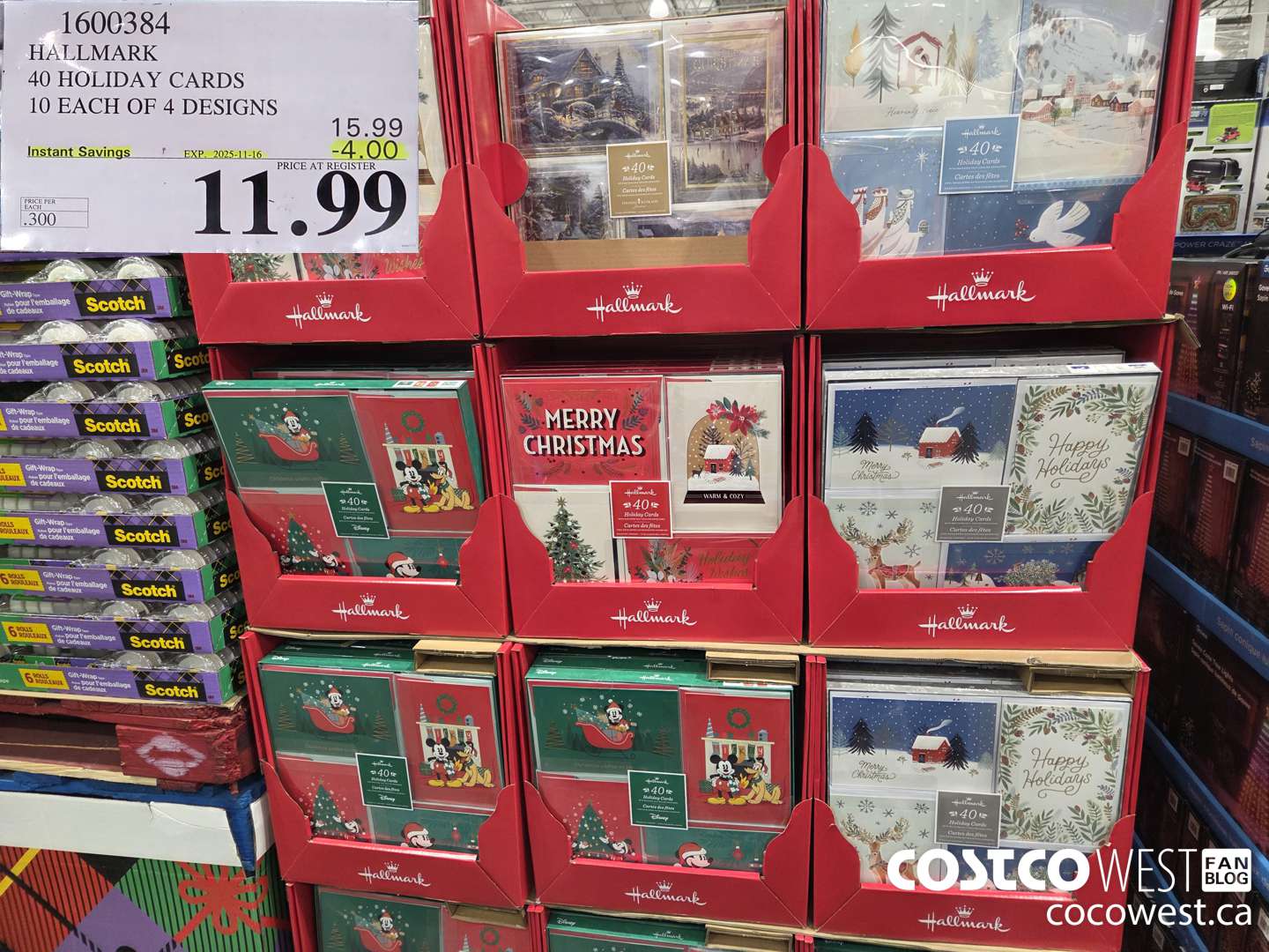 1600384 HALLMARK TRADITIONAL HOLIDAY CARD ASSORTMENT ($4.00 INSTANT SAVINGS EXPIRES ON 2025-11-16) $11.99